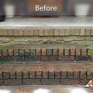 Sunken front stoop in Fort Lauderdale