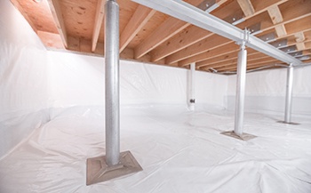 Crawl Space Support Posts in Southeast Florida